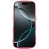 Phonesta Wavy Gradient Silikon Back Cover Hülle für Apple iPhone 16 Pro - Rosa 3