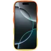 Phonesta Wavy Gradient Silikon Back Cover Hülle für Apple iPhone 16 Pro Max - Orange/Gelb 3
