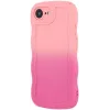 Phonesta Wavy Gradient Silikon Back Cover Hülle für Apple iPhone 17e/16e - Rosa 4