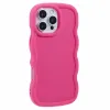 Phonesta Wavy Silikon Back Cover Hülle für Apple iPhone 16 Pro Max - Hot Pink 2
