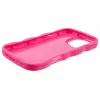 Phonesta Wavy Silikon Back Cover Hülle für Apple iPhone 16 Pro Max - Hot Pink 4