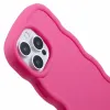 Phonesta Wavy Silikon Back Cover Hülle für Apple iPhone 16 Pro Max - Hot Pink 6