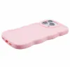 Phonesta Wavy Silikon Back Cover Hülle für Apple iPhone 16 Pro Max - Rosa 5