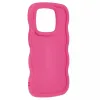 Phonesta Wavy Silikon Back Cover Hülle für Xiaomi 14T - Hot Pink 3