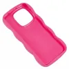 Phonesta Wavy Silikon Back Cover Hülle für Xiaomi 14T Pro - Hot Pink 4