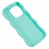 Phonesta Wavy Silikon Back Cover Hülle für Xiaomi 14T Pro - Minzgrün 4