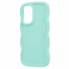 Phonesta Wavy Silikon Back Cover Hülle für Samsung Galaxy A16 - Minzgrün 3