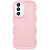 Phonesta Wavy Silikon Back Cover Hülle für Samsung Galaxy A16 - Rosa