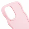 Phonesta Wavy Silikon Back Cover Hülle für Samsung Galaxy A16 - Rosa 5