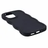 Phonesta Wavy Silikon Back Cover Hülle für Samsung Galaxy A16 - Schwarz 4