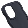 Phonesta Wavy Silikon Back Cover Hülle für Samsung Galaxy A16 - Schwarz 6