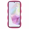 Phonesta Wavy Silikon Back Cover Hülle für Samsung Galaxy A36/A56 - Hot Pink 2