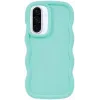 Phonesta Wavy Silikon Back Cover Hülle für Samsung Galaxy A36/A56 - Minzgrün