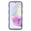 Phonesta Wavy Silikon Back Cover Hülle für Samsung Galaxy A36/A56 - Lila 2