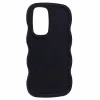 Phonesta Wavy Silikon Back Cover Hülle für Samsung Galaxy A36/A56 - Schwarz 3