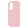 Phonesta Wavy Silikon Back Cover Hülle für Samsung Galaxy S25/S24 - Rosa 3