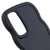 Phonesta Wavy Silikon Back Cover Hülle für Samsung Galaxy S25 Plus/S24 Plus - Schwarz 6