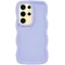 Phonesta Wavy Silikon Back Cover Hülle für Samsung Galaxy S25 Ultra - Lila