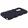 Phonesta Wavy Silikon Back Cover Hülle für Samsung Galaxy S25 Ultra - Schwarz 5