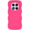 Phonesta Wavy Silikon Back Cover Hülle für Xiaomi Redmi Note 14 Pro 4G - Hot Pink