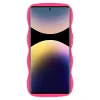 Phonesta Wavy Silikon Back Cover Hülle für Xiaomi Redmi Note 14 Pro 4G - Hot Pink 2