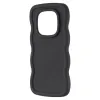 Phonesta Wavy Silikon Back Cover Hülle für Xiaomi Redmi Note 14 Pro 4G - Schwarz 4
