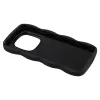 Phonesta Wavy Silikon Back Cover Hülle für Xiaomi Redmi Note 14 Pro 4G - Schwarz 6