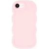 Phonesta Wavy Silikon Back Cover Hülle für Apple iPhone 17e/16e - Rosa