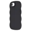 Phonesta Wavy Silikon Back Cover Hülle für Apple iPhone 17e/16e - Schwarz 4