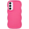 Phonesta Wavy Silikon Back Cover Hülle für Samsung Galaxy A15 4G/5G - Hot Pink