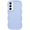 Phonesta Wavy Silikon Back Cover Hülle für Samsung Galaxy A15 4G/5G - Lila