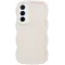 Phonesta Wavy Silikon Back Cover Hülle für Samsung Galaxy A35 - Beige