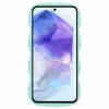 Phonesta Wavy Silikon Back Cover Hülle für Samsung Galaxy A55 - Minzgrün 2