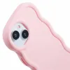 Phonesta Wavy Silikon Back Cover Hülle für Apple iPhone 15 - Rosa 6