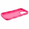 Phonesta Wavy Silikon Back Cover Hülle für Apple iPhone 15 Pro - Hot Pink 4