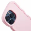 Phonesta Wavy Silikon Back Cover Hülle für Apple iPhone 15 Pro Max - Rosa 6