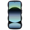 Phonesta Wavy Silikon Back Cover Hülle für Xiaomi Redmi Note 14 4G - Schwarz 2