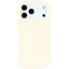 Phonesta Wavy Silikon Back Cover Hülle für Apple iPhone 17 Pro - Beige