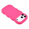 Phonesta Wavy Silikon Back Cover Hülle für Apple iPhone 17 Pro - Hot Pink 5