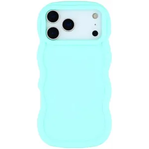 Phonesta Wavy Silikon Back Cover Hülle für Apple iPhone 17 Pro - Minzgrün