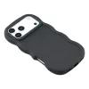 Phonesta Wavy Silikon Back Cover Hülle für Apple iPhone 17 Pro - Schwarz 4