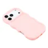 Phonesta Wavy Silikon Back Cover Hülle für Apple iPhone 17 Pro Max - Rosa 4