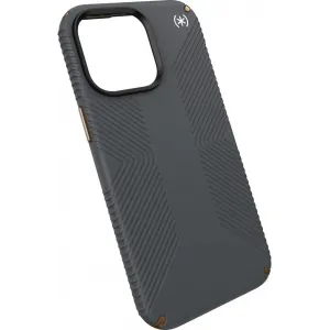 Speck Presidio2 Grip Back Cover Hülle für Apple iPhone 15 Pro Max - Grau