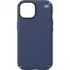 Speck Presidio2 Pro Back Cover Hülle mit MagSafe für Apple iPhone 17e/16e/15/14/13 - Blau/Silber 2