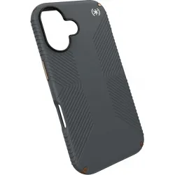 Speck Presidio2 Grip Back Cover Hülle für Apple iPhone 16 - Grau