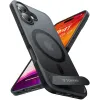 Torras Pstand Back Cover Hülle mit MagSafe für Apple iPhone 16 - Schwarz 0