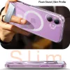 Torras Pstand Back Cover Hülle mit MagSafe für Apple iPhone 16 Plus - Transparent 2