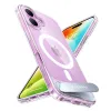 Torras Pstand Back Cover Hülle mit MagSafe für Apple iPhone 16 Plus - Transparent 4