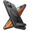 Torras Pstand Back Cover Hülle mit MagSafe für Apple iPhone 16 Pro Max - Schwarz
