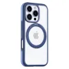 Torras Ostand R Fusion Back Cover Hülle mit MagSafe für Apple iPhone 16 Pro - Dunkelblau 3